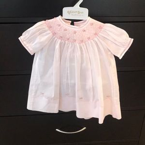 Baby girl hand embroidered dress